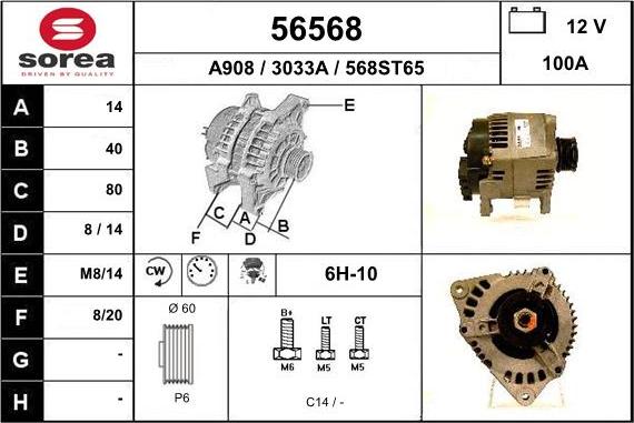 EAI 56568 - Alternateur cwaw.fr