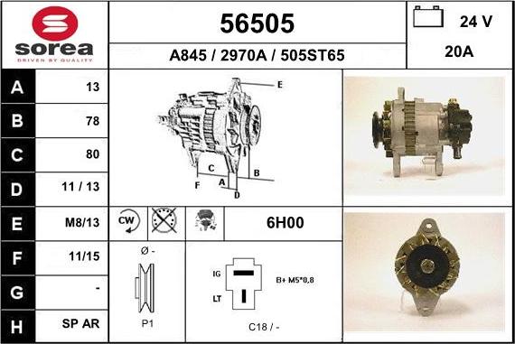 EAI 56505 - Alternateur cwaw.fr