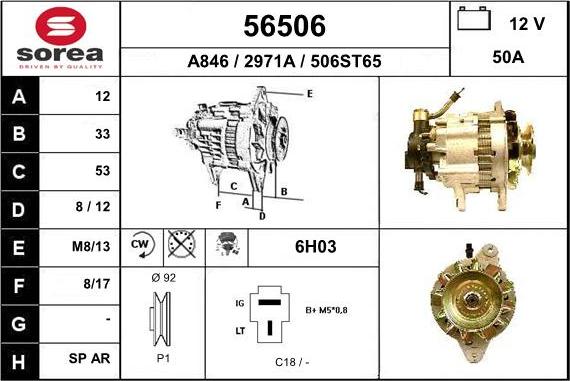 EAI 56506 - Alternateur cwaw.fr