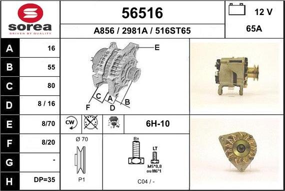 EAI 56516 - Alternateur cwaw.fr