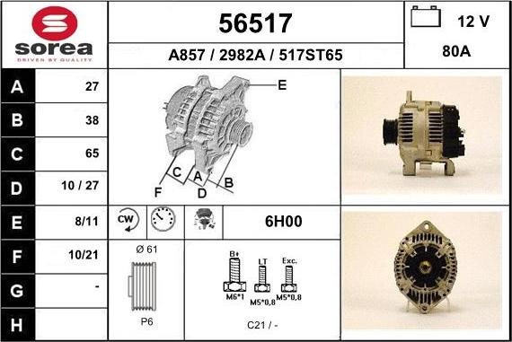 EAI 56517 - Alternateur cwaw.fr