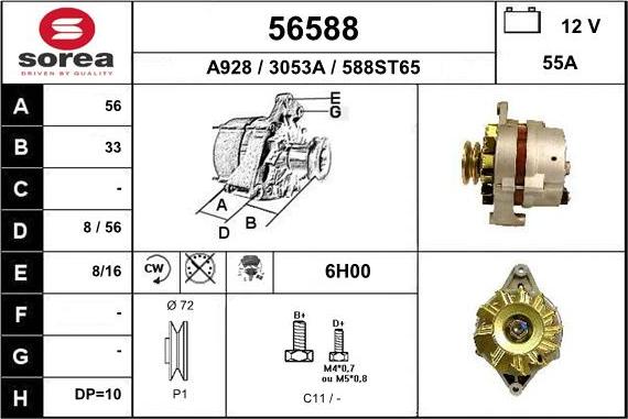 EAI 56588 - Alternateur cwaw.fr