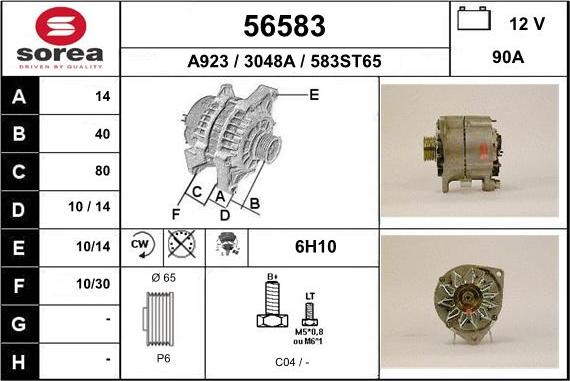 EAI 56583 - Alternateur cwaw.fr