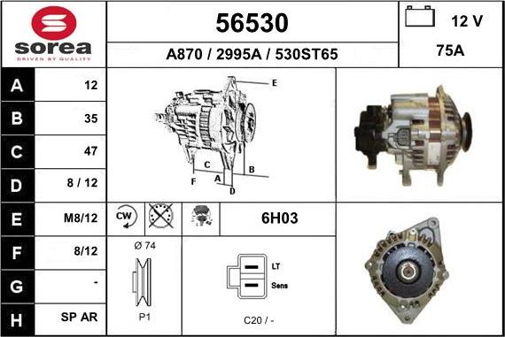 EAI 56530 - Alternateur cwaw.fr