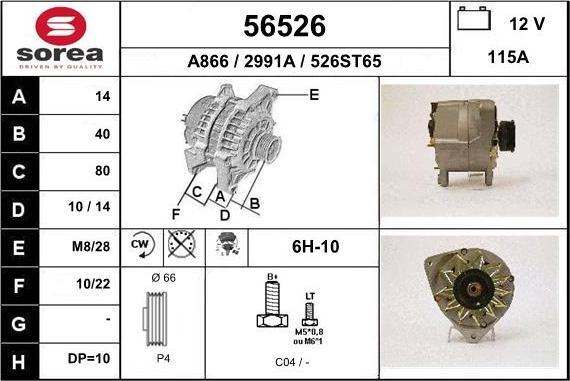 EAI 56526 - Alternateur cwaw.fr