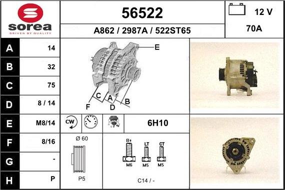 EAI 56522 - Alternateur cwaw.fr