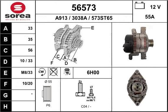 EAI 56573 - Alternateur cwaw.fr