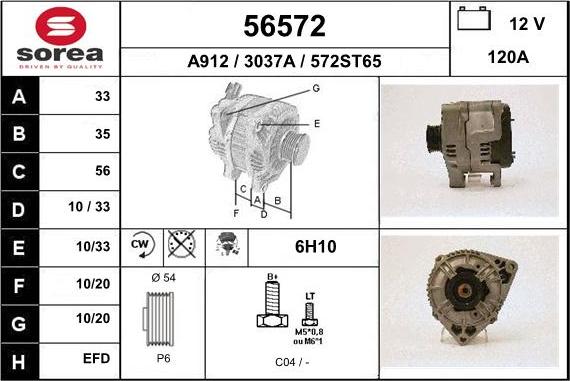 EAI 56572 - Alternateur cwaw.fr