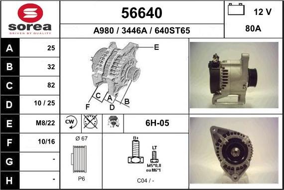 EAI 56640 - Alternateur cwaw.fr