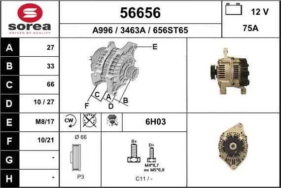 EAI 56656 - Alternateur cwaw.fr