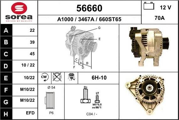 EAI 56660 - Alternateur cwaw.fr