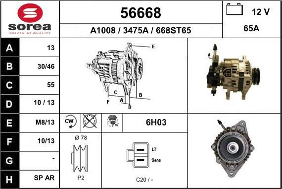 EAI 56668 - Alternateur cwaw.fr