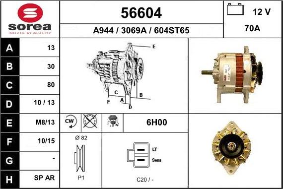 EAI 56604 - Alternateur cwaw.fr