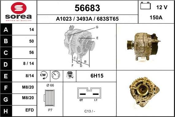 EAI 56683 - Alternateur cwaw.fr