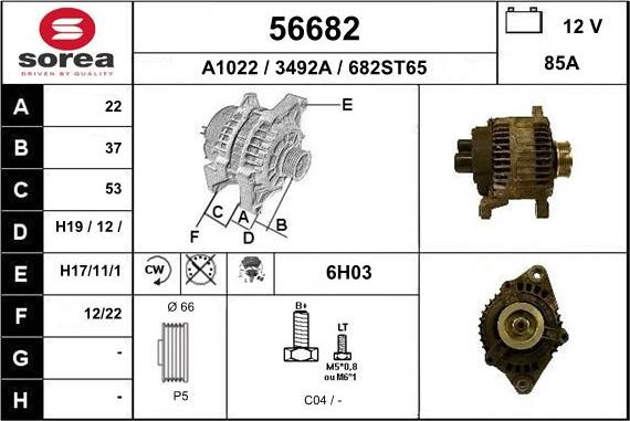 EAI 56682 - Alternateur cwaw.fr