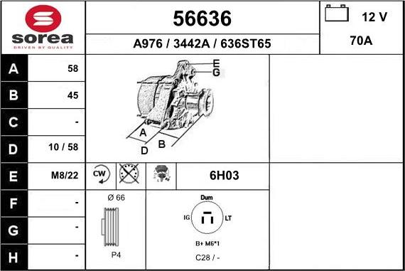 EAI 56636 - Alternateur cwaw.fr