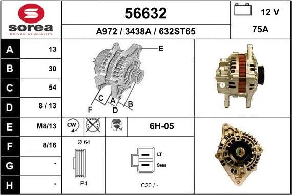 EAI 56632 - Alternateur cwaw.fr