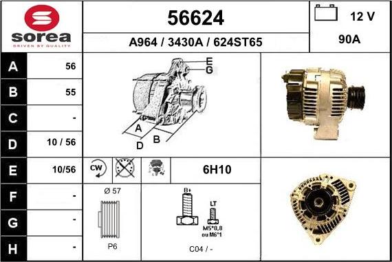 EAI 56624 - Alternateur cwaw.fr