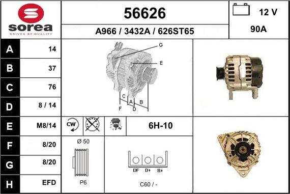 EAI 56626 - Alternateur cwaw.fr