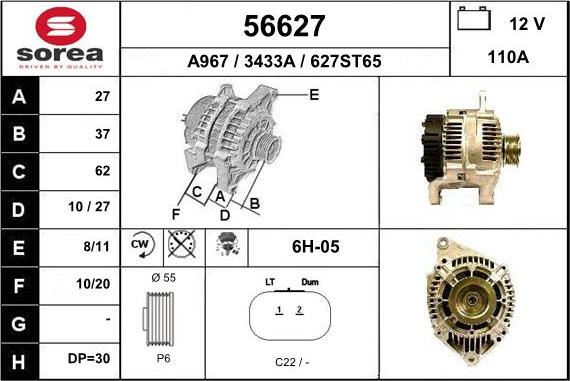 EAI 56627 - Alternateur cwaw.fr