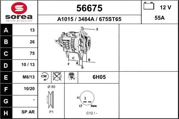 EAI 56675 - Alternateur cwaw.fr