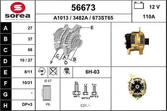 EAI 56673 - Alternateur cwaw.fr