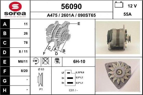 EAI 56090 - Alternateur cwaw.fr