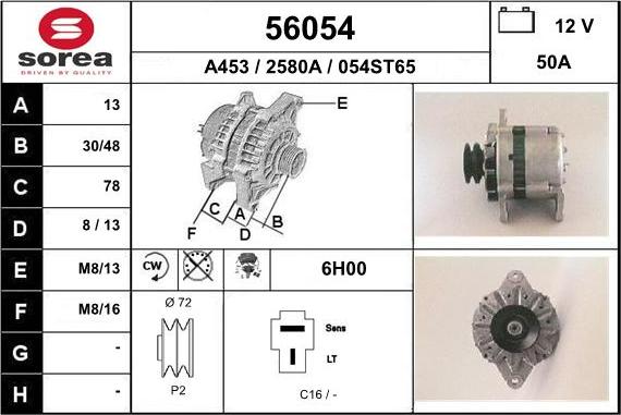 EAI 56054 - Alternateur cwaw.fr