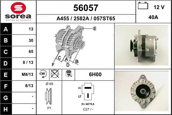 EAI 56057 - Alternateur cwaw.fr