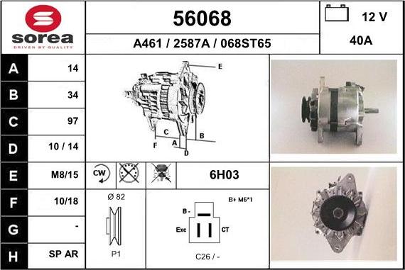 EAI 56068 - Alternateur cwaw.fr