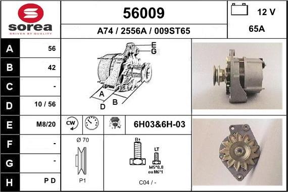 EAI 56009 - Alternateur cwaw.fr