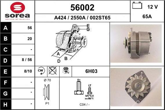 EAI 56002 - Alternateur cwaw.fr