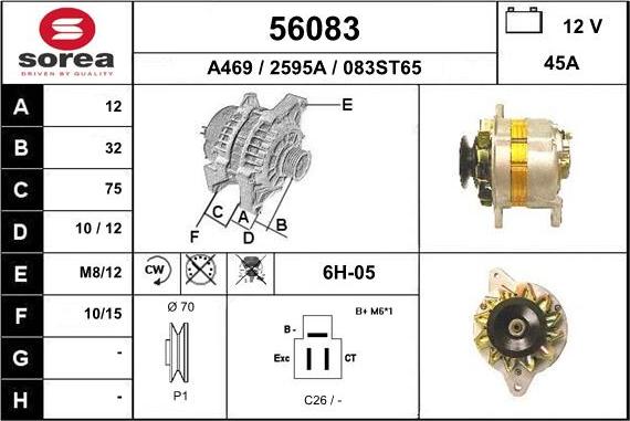 EAI 56083 - Alternateur cwaw.fr