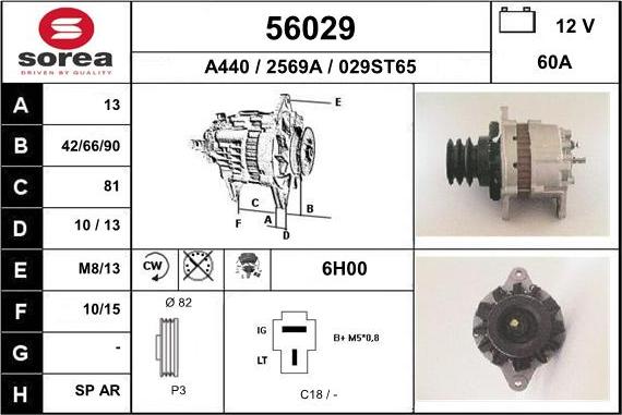 EAI 56029 - Alternateur cwaw.fr