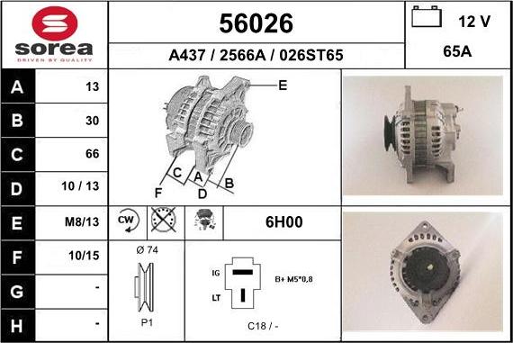 EAI 56026 - Alternateur cwaw.fr