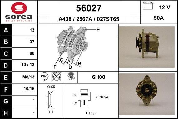 EAI 56027 - Alternateur cwaw.fr