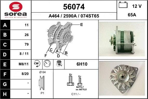 EAI 56074 - Alternateur cwaw.fr