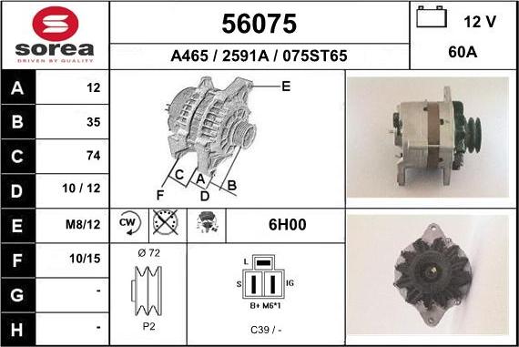 EAI 56075 - Alternateur cwaw.fr