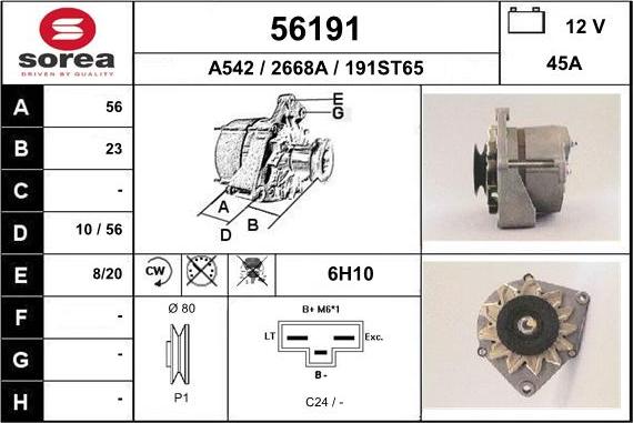 EAI 56191 - Alternateur cwaw.fr