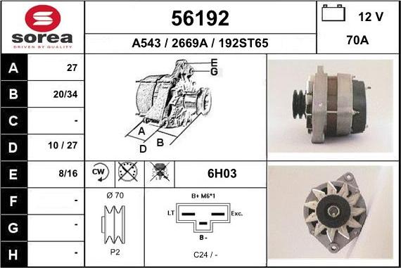 EAI 56192 - Alternateur cwaw.fr