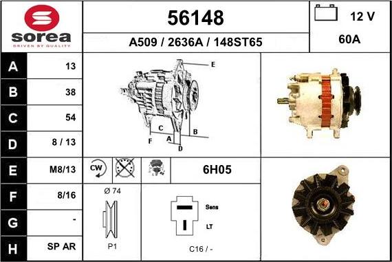 EAI 56148 - Alternateur cwaw.fr