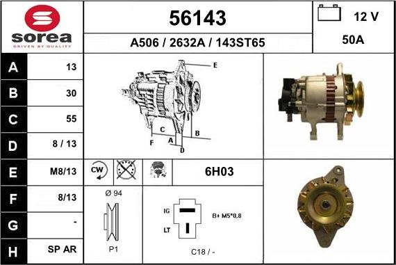 EAI 56143 - Alternateur cwaw.fr