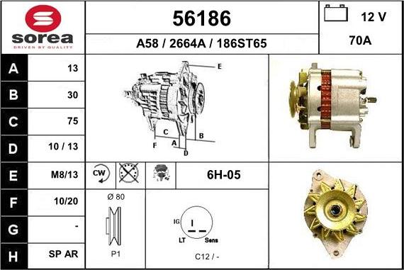 EAI 56186 - Alternateur cwaw.fr