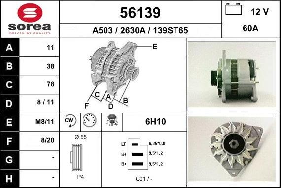 EAI 56139 - Alternateur cwaw.fr