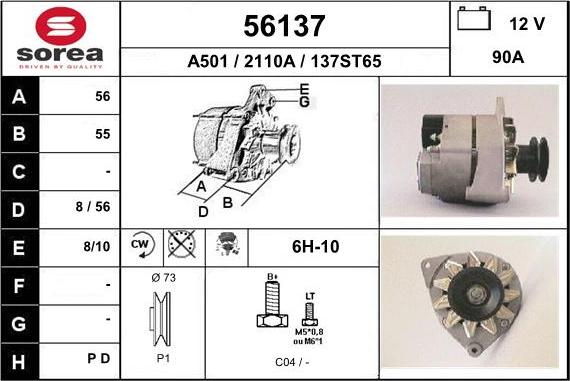 EAI 56137 - Alternateur cwaw.fr