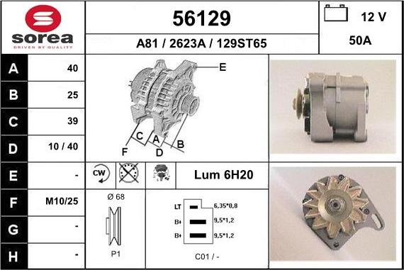 EAI 56129 - Alternateur cwaw.fr