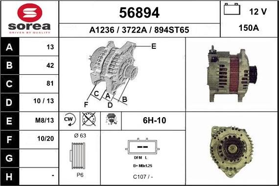 EAI 56894 - Alternateur cwaw.fr