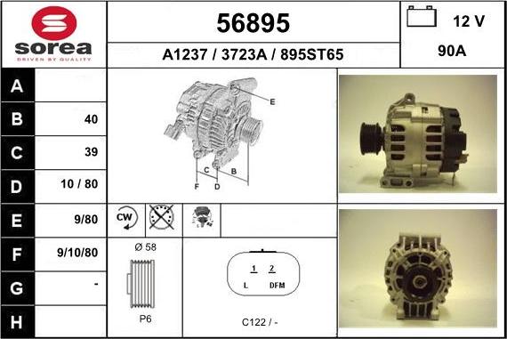 EAI 56895 - Alternateur cwaw.fr