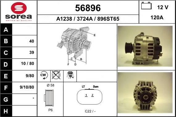 EAI 56896 - Alternateur cwaw.fr