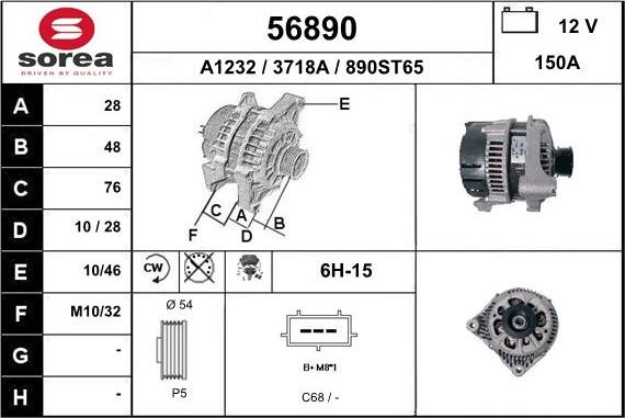 EAI 56890 - Alternateur cwaw.fr